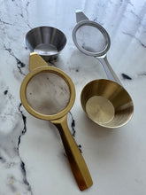 Load image into Gallery viewer, Gold Plated Tea Strainer